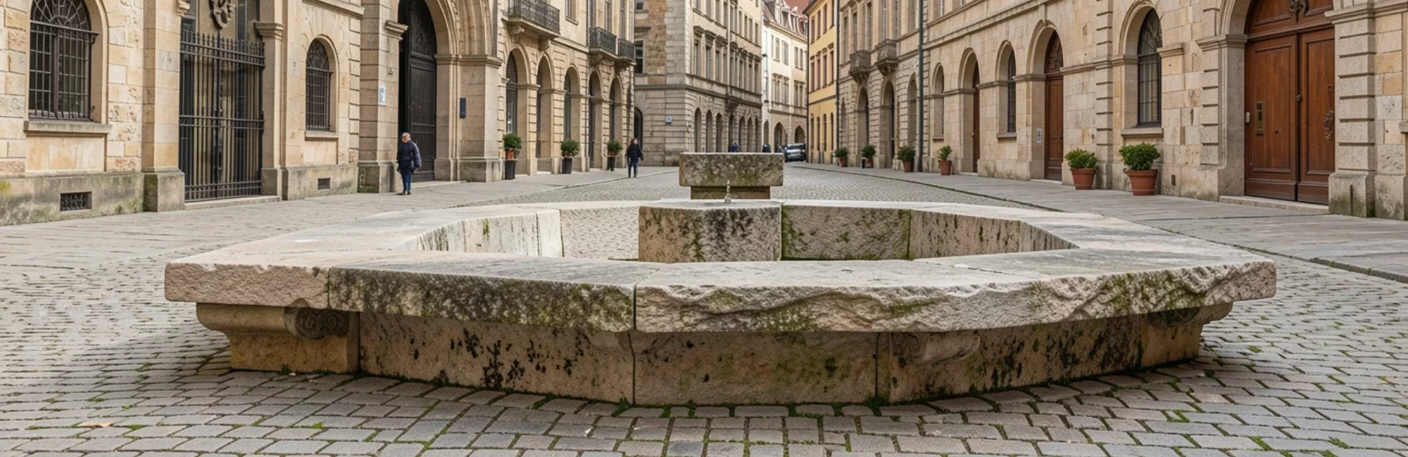 Naturstein in verschiedenen Strukturen